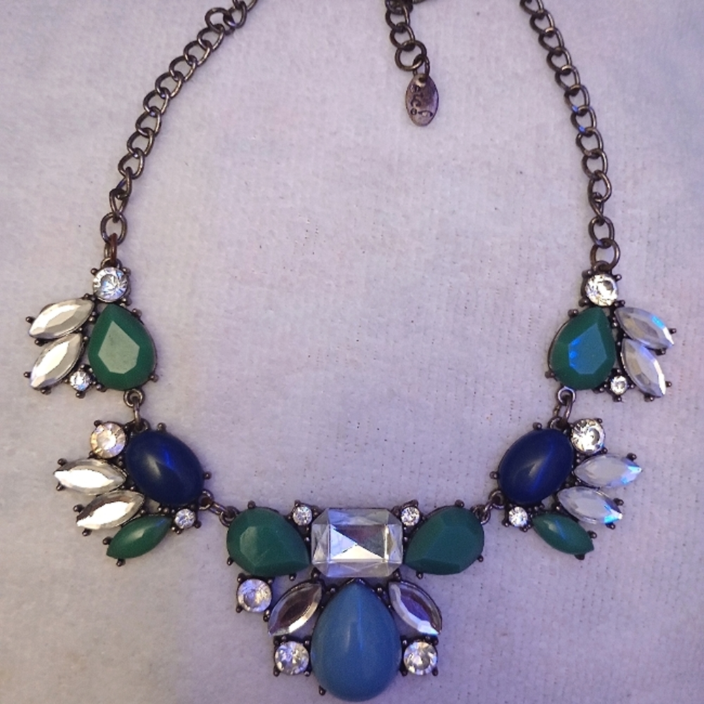 ETC! Blue and Green Necklace